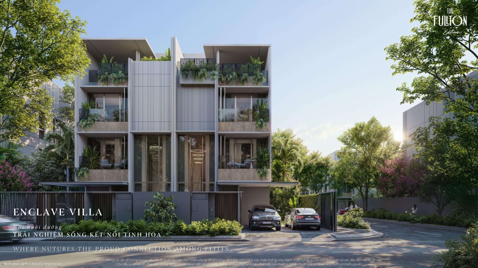 biệt thự the fullton enclave villa