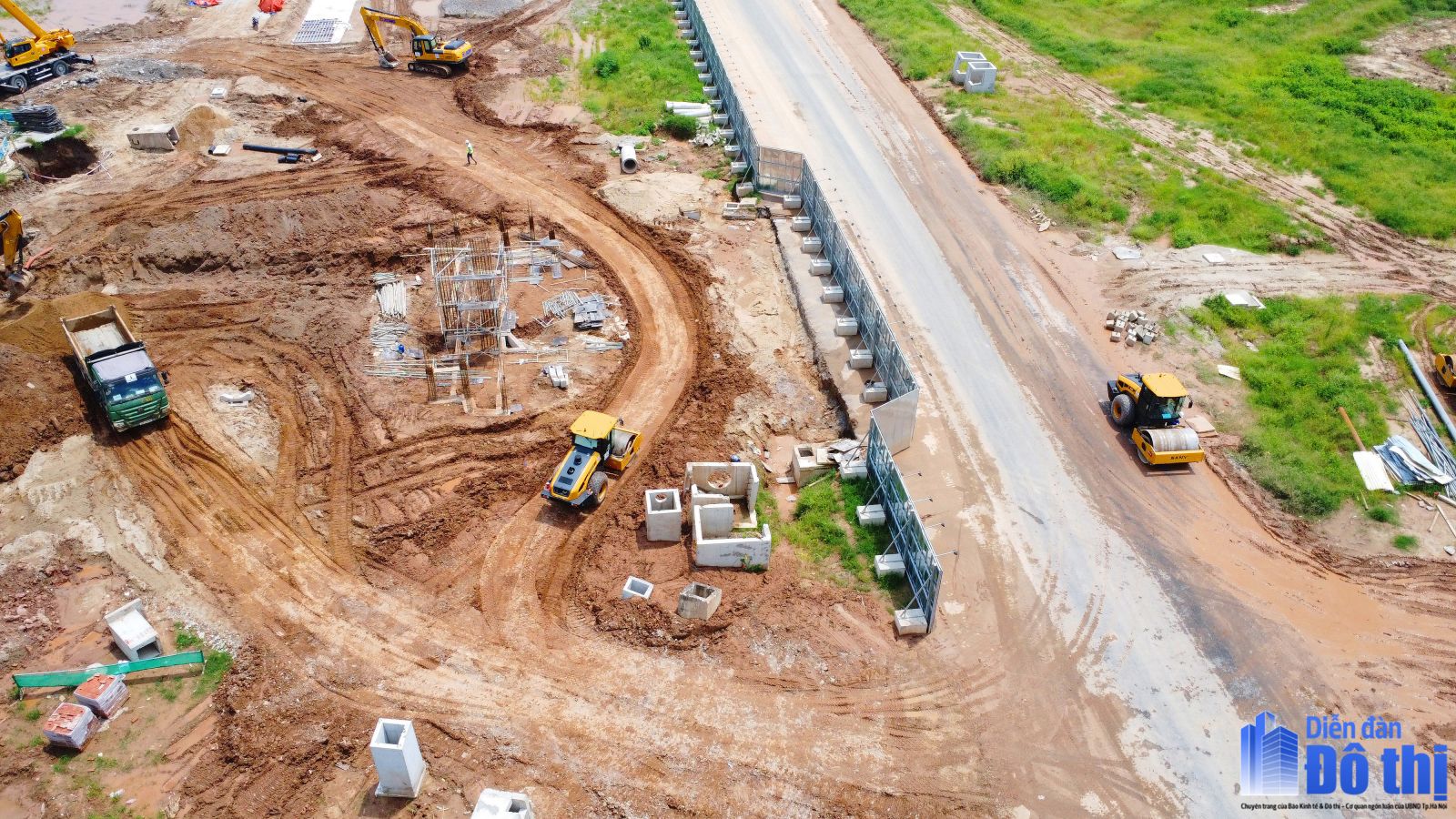 Tiến độ thi công dự án The Fullton của CapitaLand ở Hưng Yên 4 tiến độ xây dựng mới nhất the fullton