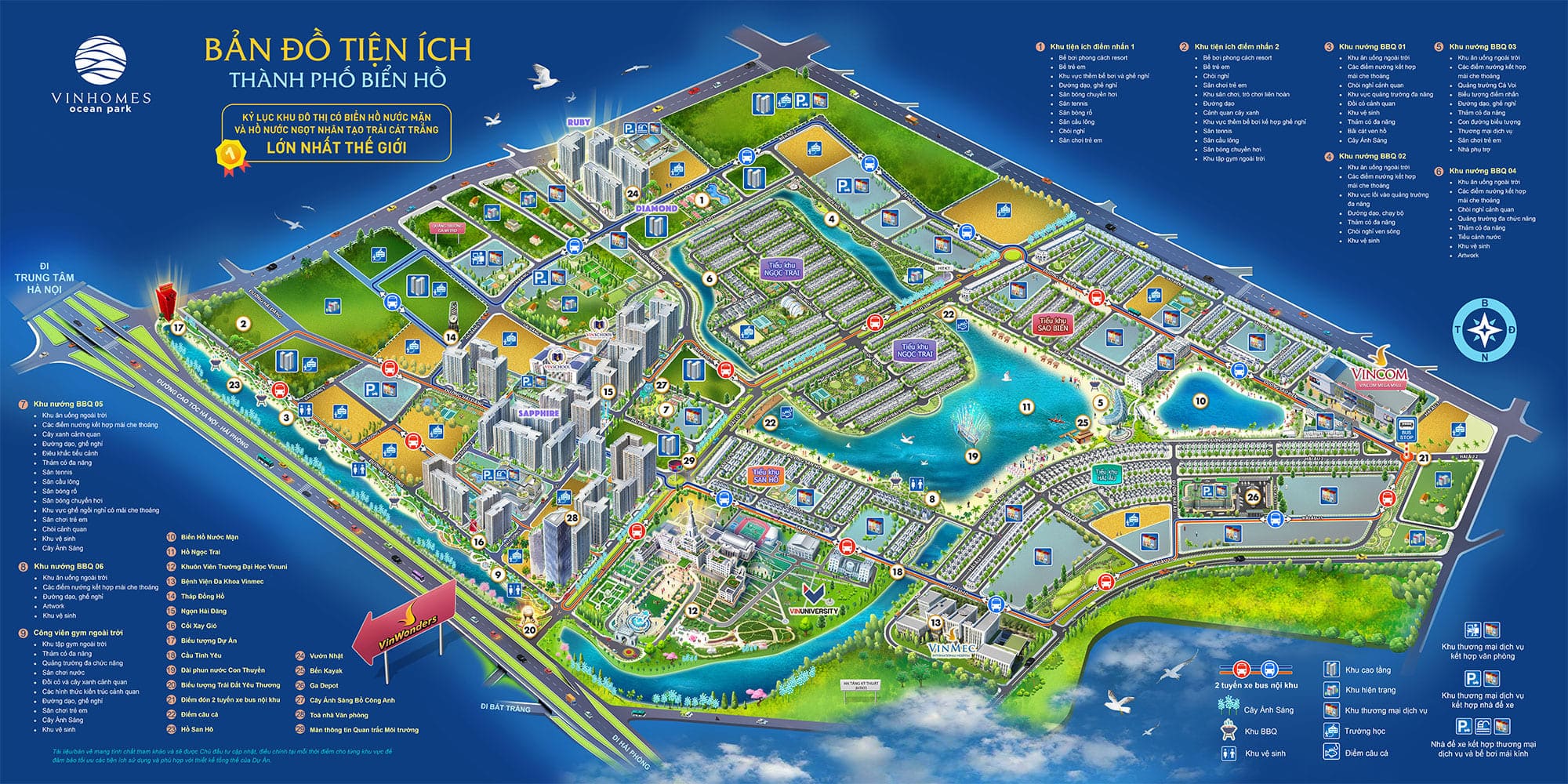 Vinhomes Ocean Park 1: Đại Đô Thị Biển Hồ Kỳ Quan Giữa Lòng Thủ Đô 1 Vinhomes Ocean Park 1