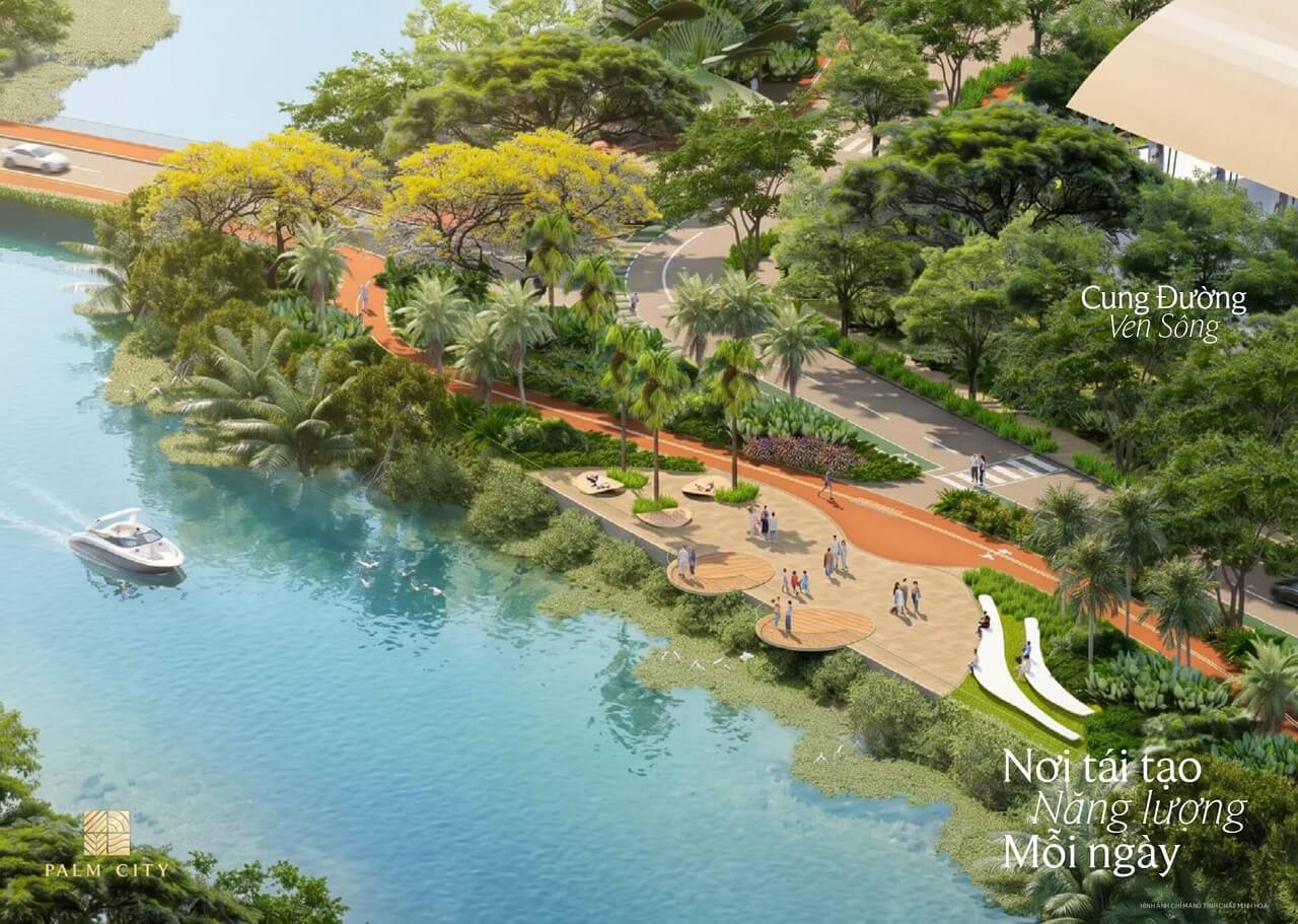 Tiện ích xanh và chuẩn sống cao cấp tại Palm River