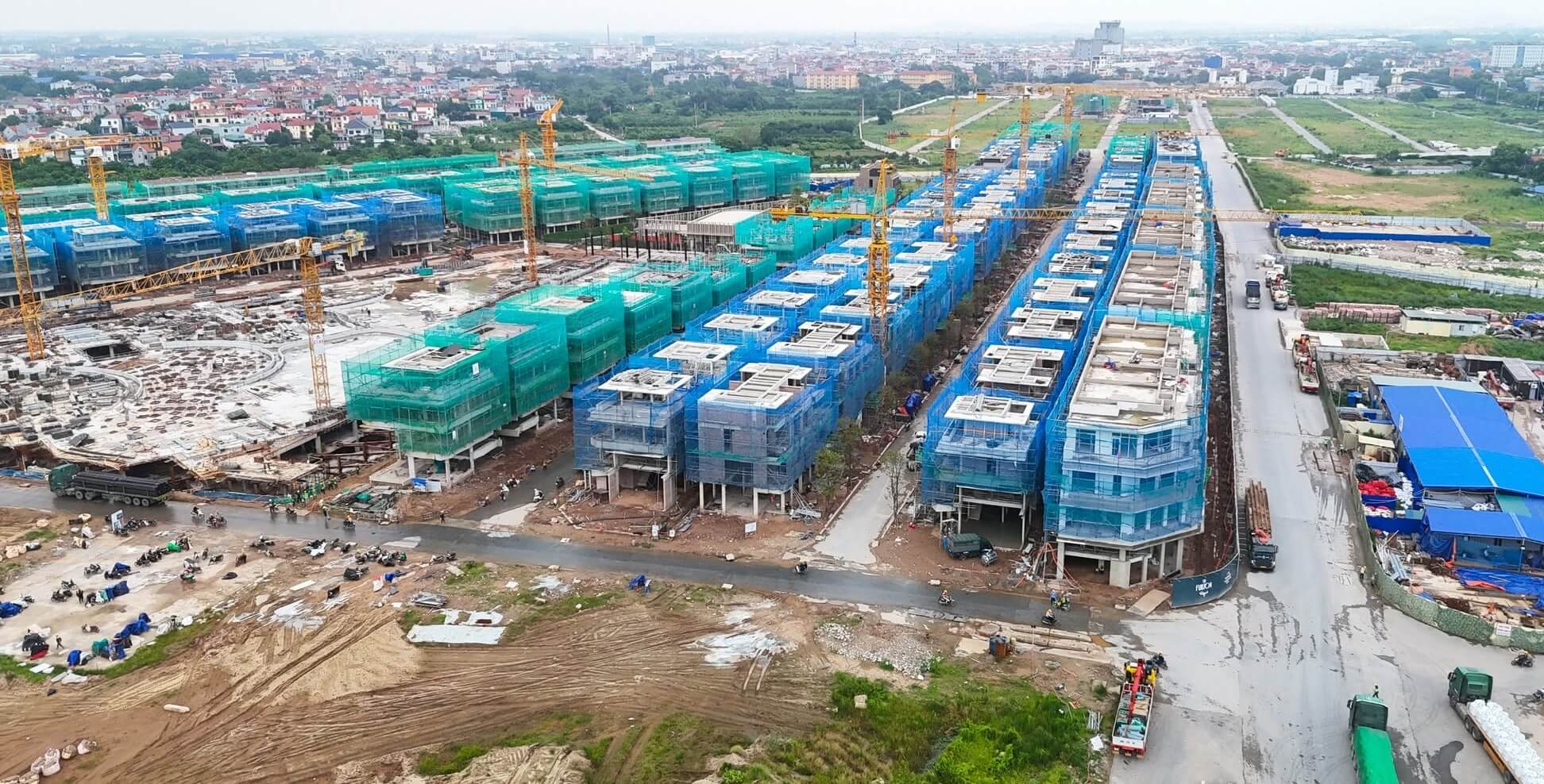 Tiến độ xây dựng The Fullton Edition tháng 7/2026 4 tiến độ biệt thự song lập
